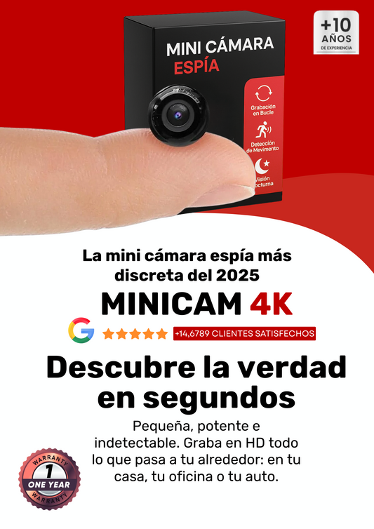 Mini Cámara Espía SpyVision™