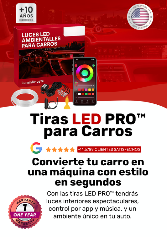 Tiras LED PRO™ para Carros